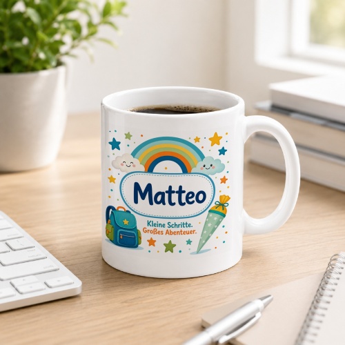 Tasse »Matteo Kleine Schritte. Großes...