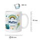 Tasse »Matteo Kleine Schritte. Großes Abenteuer.«