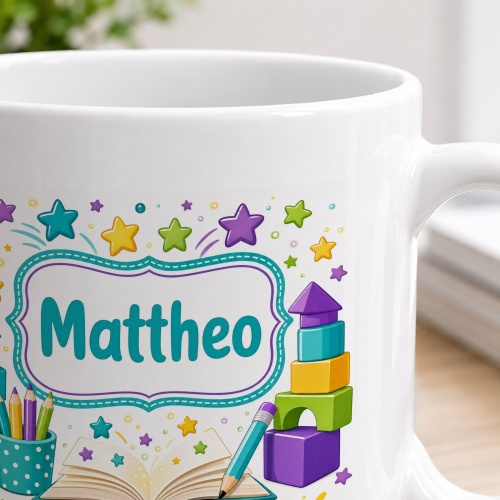 Tasse »Matteo Auf ins Abenteuer Schule!«