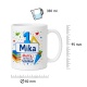 Tasse »Mika Hurra, ich bin ein Schulkind!«
