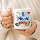 Tasse »Noah Hurra, ich bin ein Schulkind!«