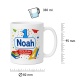 Tasse »Noah Hurra, ich bin ein Schulkind!«