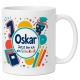 Tasse »Oskar Jetzt bin ich ein Schulkind!«
