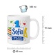 Tasse »1 Sofia Hurra, ich bin ein Schulkind!«