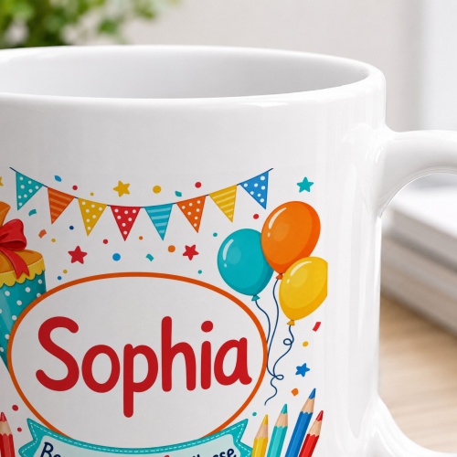 Tasse »Sophia Bereit für die 1. Klasse«