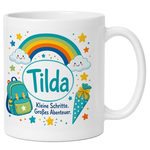 Tasse »Tilda Kleine Schritte. Großes...