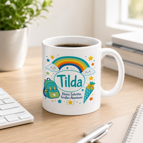 Tasse »Tilda Kleine Schritte. Großes...
