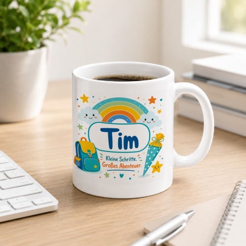 Tasse »Tim Kleine Schritte. Großes...