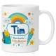 Tasse »Tim Kleine Schritte. Großes Abenteuer.«