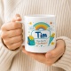 Tasse »Tim Kleine Schritte. Großes Abenteuer.«