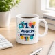 Tasse »Valentin Jetzt bin ich ein Schulkind!«