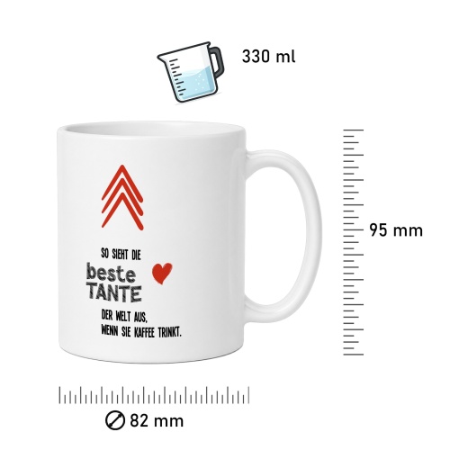 Tasse »So sieht die beste Tante...«