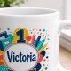 Tasse »Victoria Jetzt bin ich ein Schulkind!«