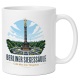 Tasse »Berliner Siegessäule Gold über dem Tiergarten.«