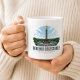 Tasse »Berliner Siegessäule Gold über dem Tiergarten.«