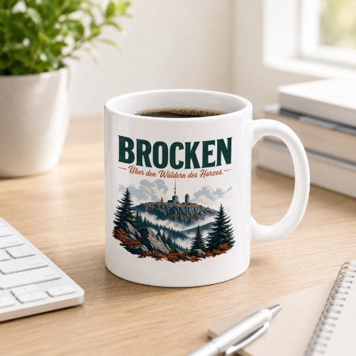 Tasse »Brocken Über den Wäldern des...
