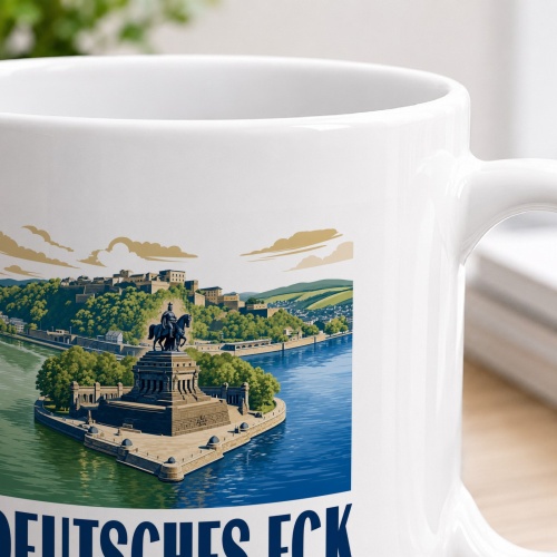 Tasse »Deutsches Eck Wo Rhein und Mosel sich begegnen«