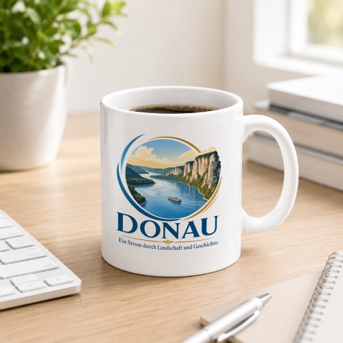 Tasse »Donau Ein Strom durch Landschaft und...