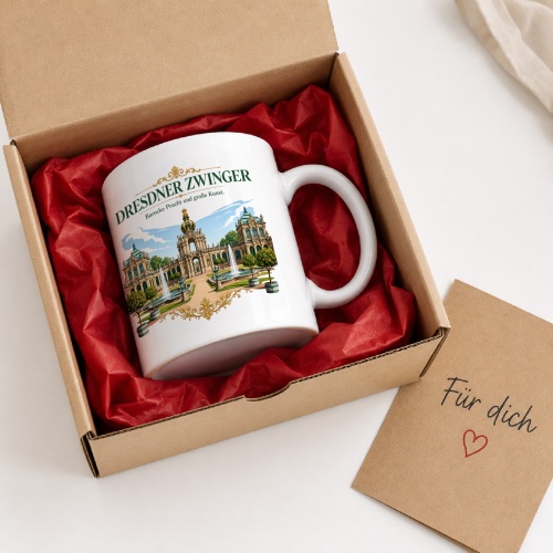 Tasse »Dresdner Zwinger Barocke Pracht und große Kunst.«