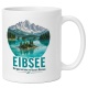 Tasse »Eibsee Bergpanorama im klaren Wasser.«
