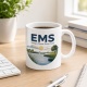 Tasse »Ems Ruhiges Wasser. Weites Land.«
