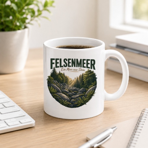 Tasse »Felsenmeer Ein Meer aus Stein.«
