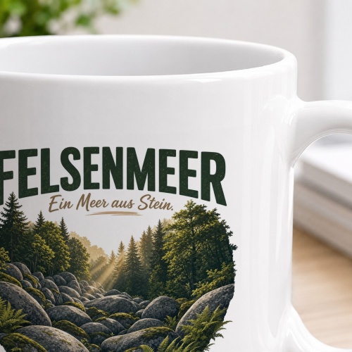 Tasse »Felsenmeer Ein Meer aus Stein.«