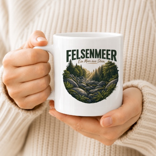 Tasse »Felsenmeer Ein Meer aus Stein.«
