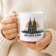 Tasse »Kölner Dom Gotik über dem Rhein.«