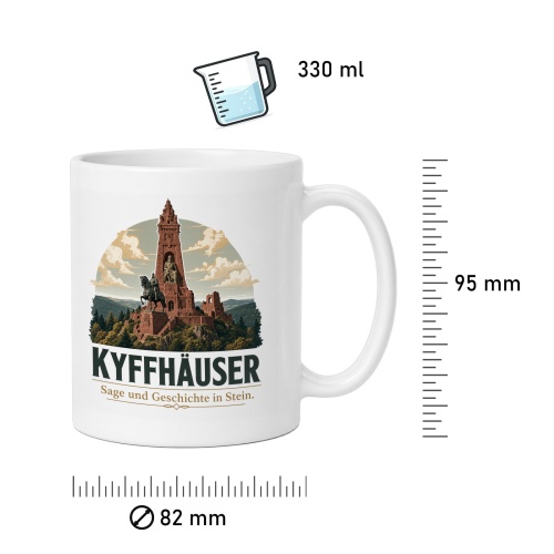 Tasse »Kyffhäuser Sage und Geschichte in Stein.«