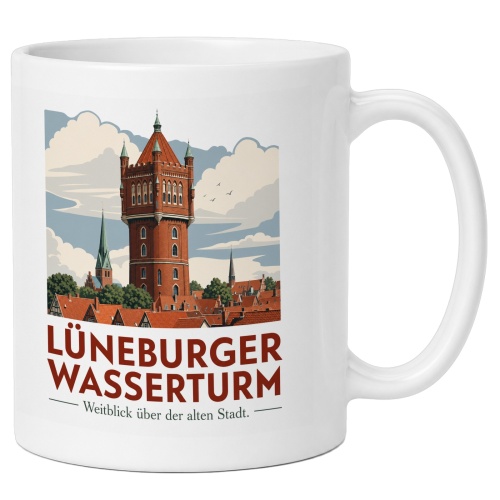 Tasse »Lüneburger Wasserturm Weitblick...