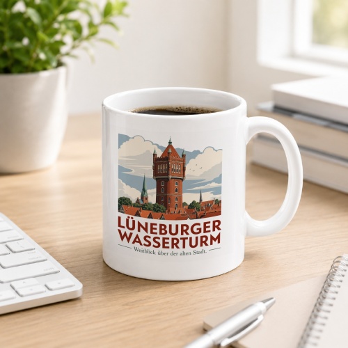 Tasse »Lüneburger Wasserturm Weitblick...