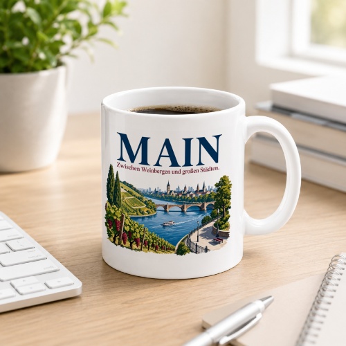 Tasse »Mainz Zwischen Weinbergen und großen...