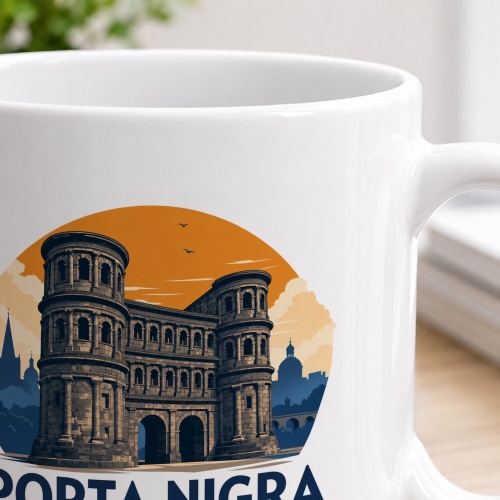 Tasse »Porta Nigra Römische Geschichte in Stein.«