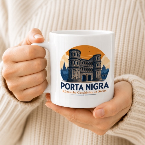 Tasse »Porta Nigra Römische Geschichte in Stein.«