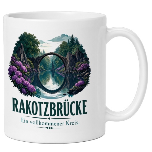 Tasse »Rakotzbrücke Ein vollkommener...