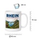 Tasse »Rhein Burgen, Reben und große Geschichten.«