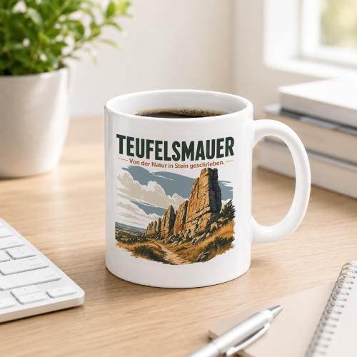 Tasse »Teufelsmauer Von der Natur in Stein...