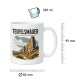 Tasse »Teufelsmauer Von der Natur in Stein geschrieben.«