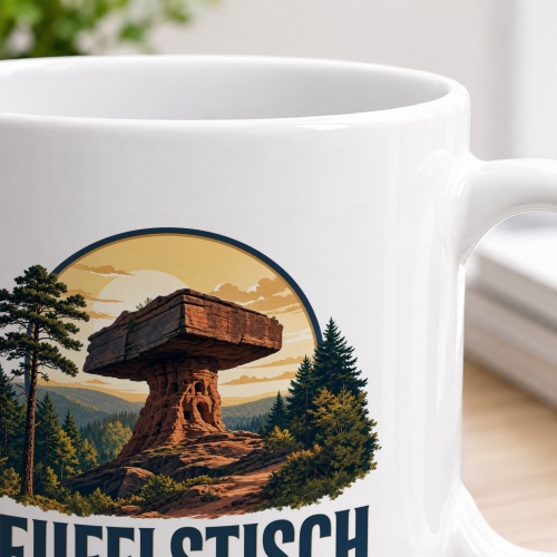 Tasse »Teufelstisch Ein Wunder aus Sandstein.«