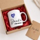 Tasse »Danke für alles!« (blau)
