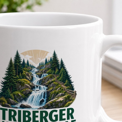Tasse »Triberger Wasserfälle Die Kraft des Schwarzwalds.«