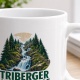 Tasse »Triberger Wasserfälle Die Kraft des Schwarzwalds.«
