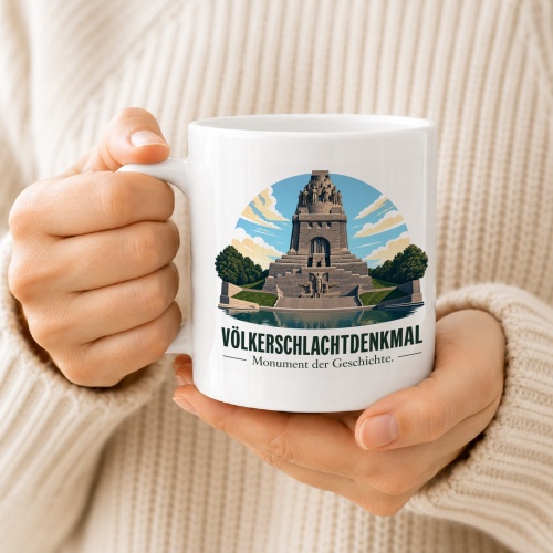 Tasse »Völkerschlachtdenkmal Monument der Geschichte.«