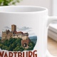 Tasse »Wartburg Geschichte hoch über Eisenach.«