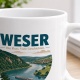 Tasse »Weser – Ein Fluss. Viele Geschichten.«