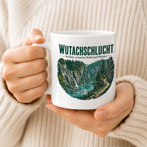 Tasse »Wutachschlucht Wildnis zwischen Wald und...