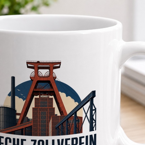 Tasse »Zeche Zollverein Industriekultur mit Charakter.«