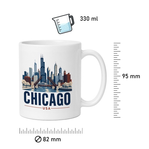 Tasse »Chicago USA«