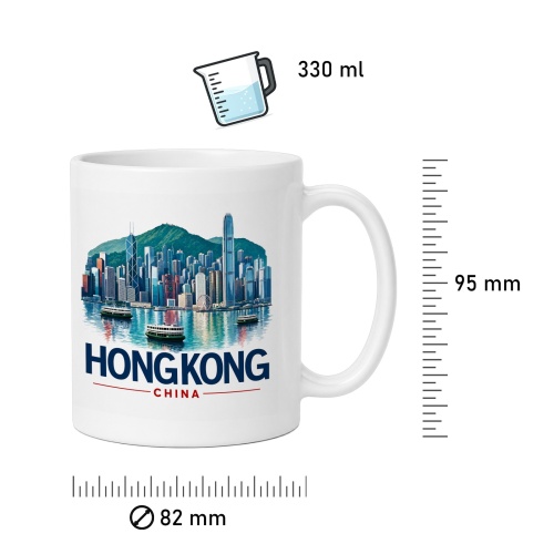 Tasse »Hong Kong China«